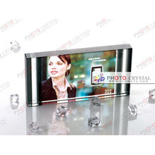 Digital photo crystal glass/gift/occasion/crystal block/promotion/advertising/wedding